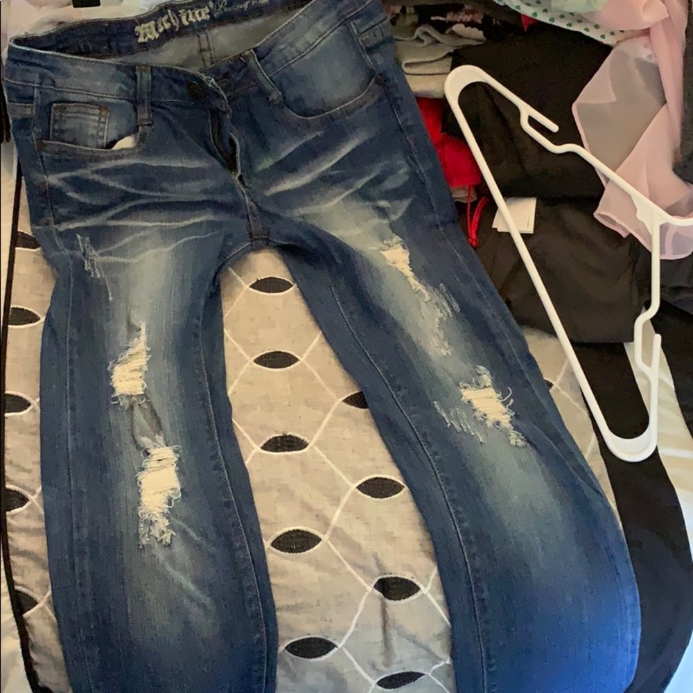 Machine jeans